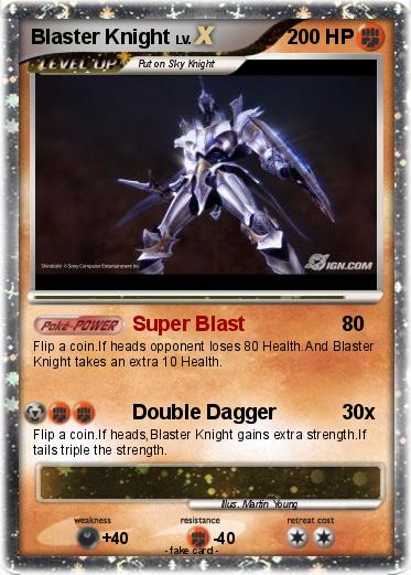 Pokemon Blaster Knight