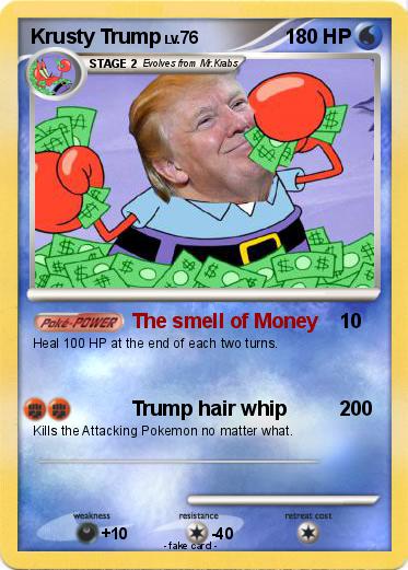 Pokemon Krusty Trump
