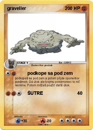 Pokemon graveller