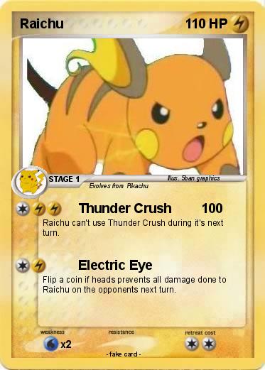 Pokemon Raichu