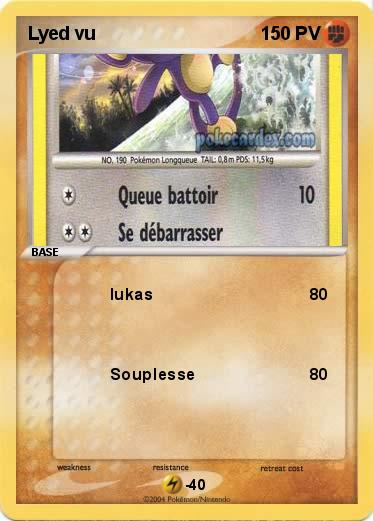 Pokemon Lyed vu