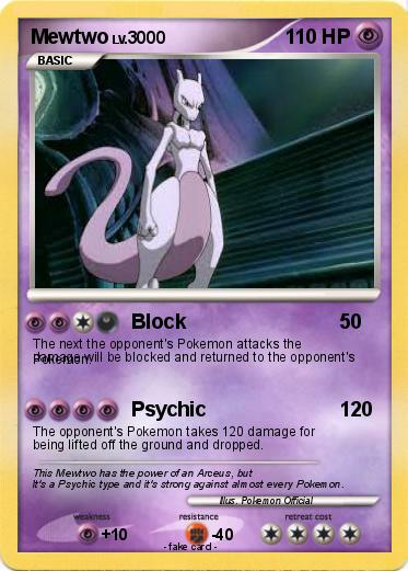 Pokemon Mewtwo