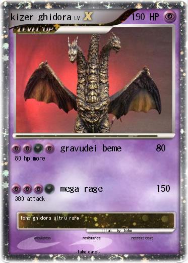 Pokemon kizer ghidora