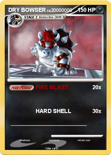 Pokemon DRY BOWSER