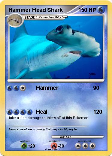 Pokemon Hammer Head Shark