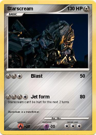Pokemon Starscream