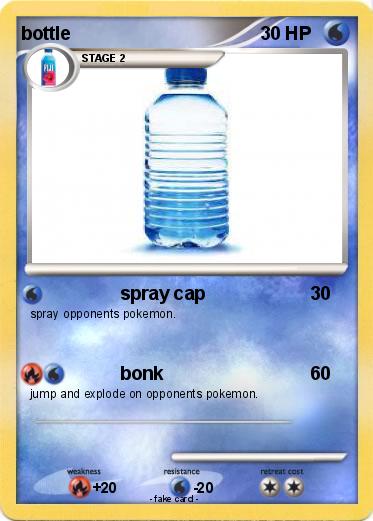 Pokemon bottle