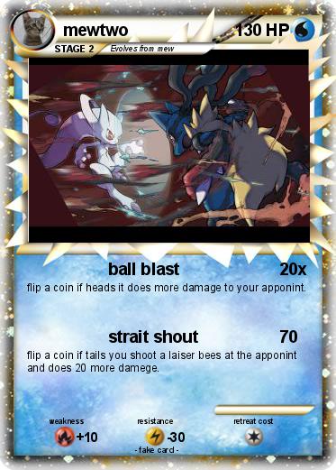 Pokemon mewtwo