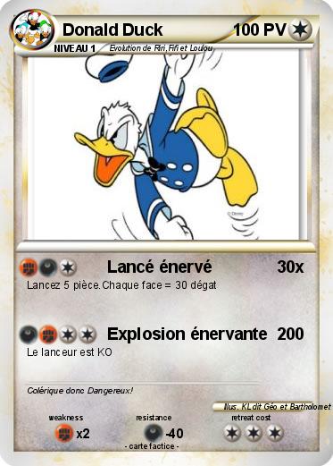 Pokemon Donald Duck