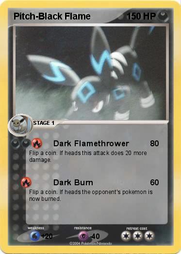 Pokemon Pitch-Black Flame