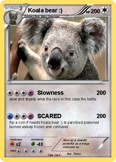Pokemon Koala bear :)