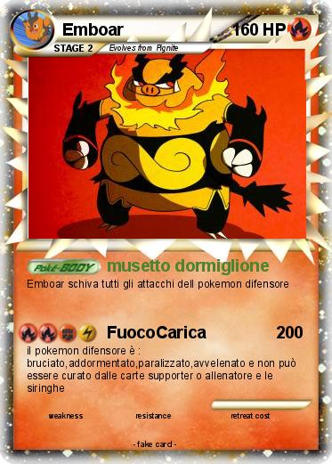 Pokemon Emboar