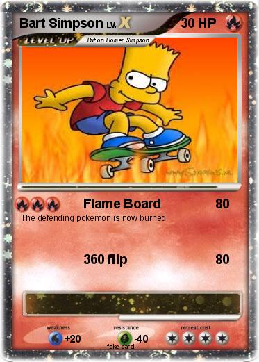 Pokemon Bart Simpson