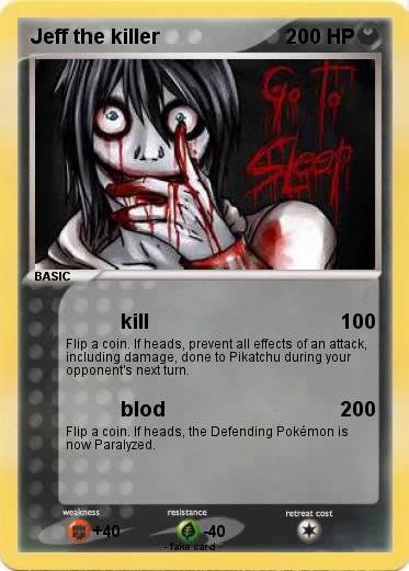 Pokemon Jeff the killer