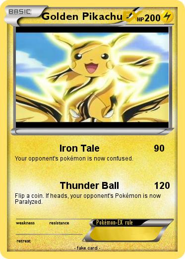 Pokemon Golden Pikachu