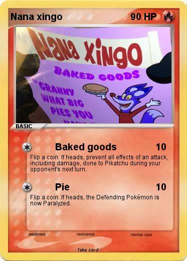 Pokemon Nana xingo