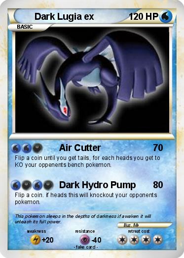 Pokemon Dark Lugia ex