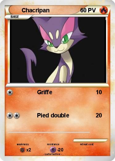Pokemon Chacripan