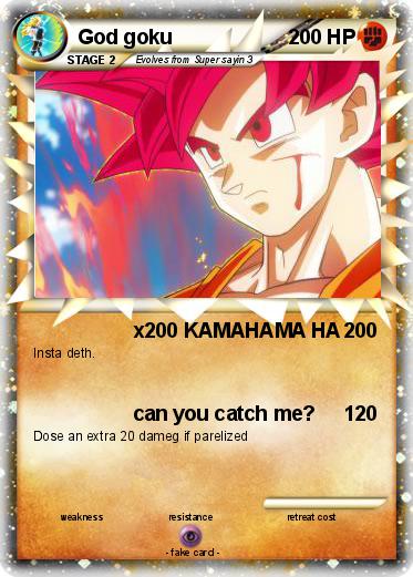 Pokemon God goku