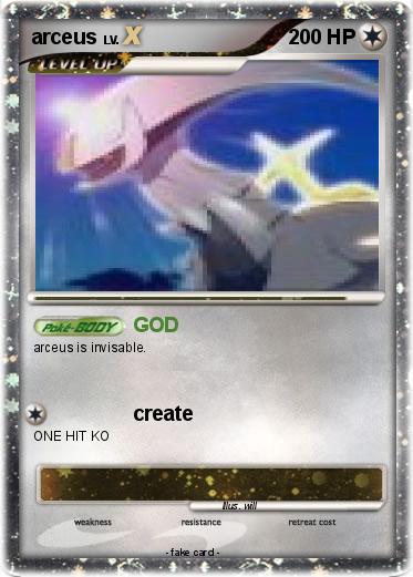 Pokemon arceus