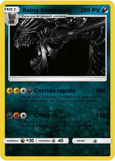Pokemon Reina Xenomorfo