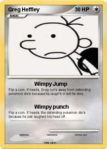Pokemon Greg Heffley