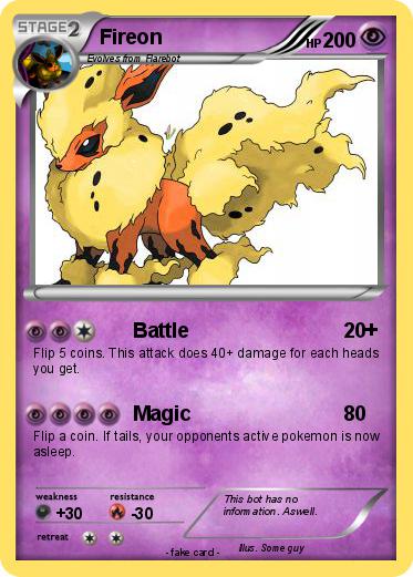 Pokemon Fireon