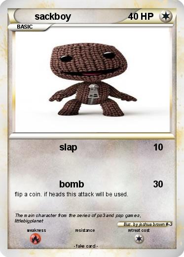 Pokemon sackboy