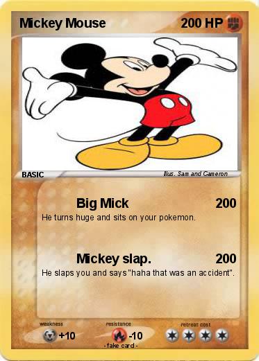 Pokemon Mickey Mouse