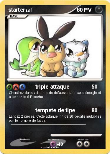 Pokemon starter