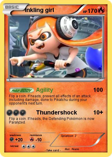 Pokemon Inkling girl