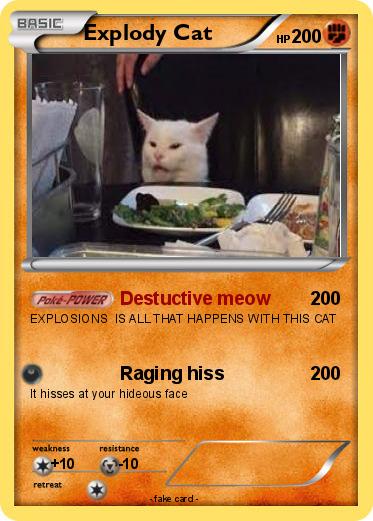 Pokemon Explody Cat