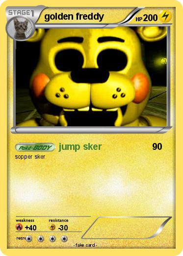 Pokemon golden freddy