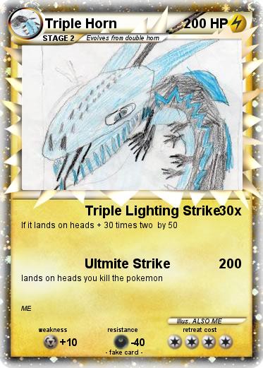 Pokemon Triple Horn