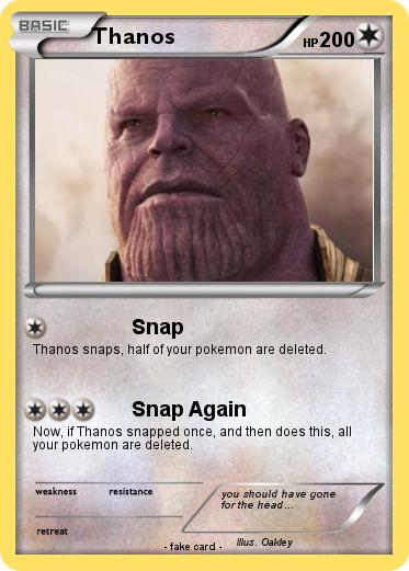 Pokemon Thanos