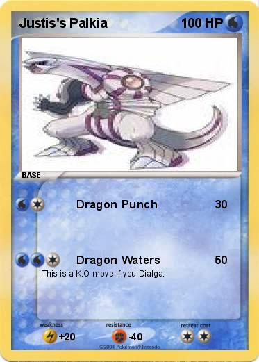 Pokemon Justis's Palkia