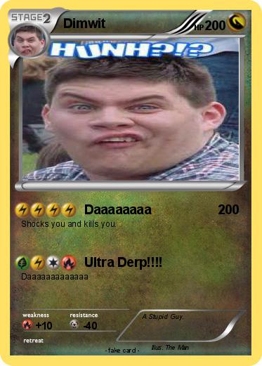 Pokemon Dimwit
