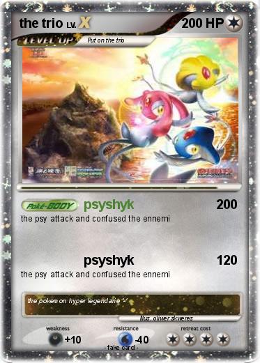Pokemon the trio