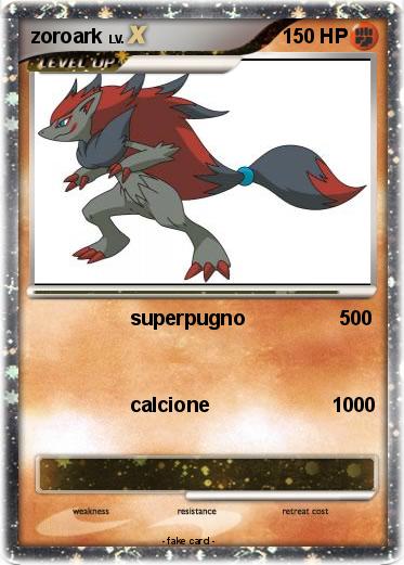 Pokemon zoroark
