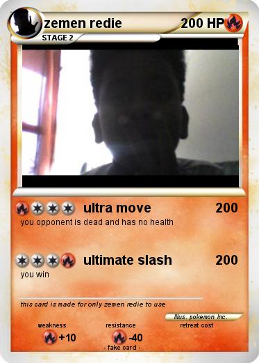 Pokemon zemen redie