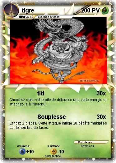 Pokemon tigre