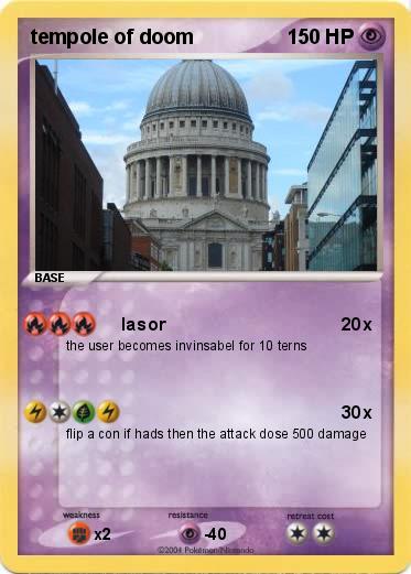 Pokemon tempole of doom