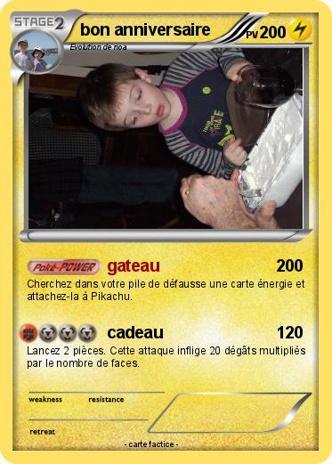 Pokemon bon anniversaire