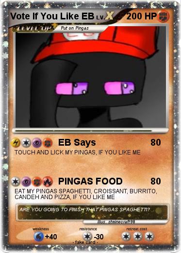 Pokemon Vote If You Like EB