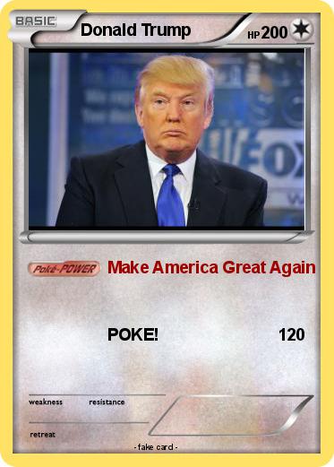 Pokemon Donald Trump