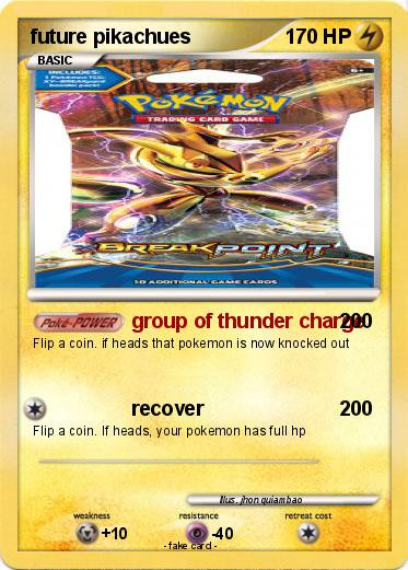 Pokemon future pikachues
