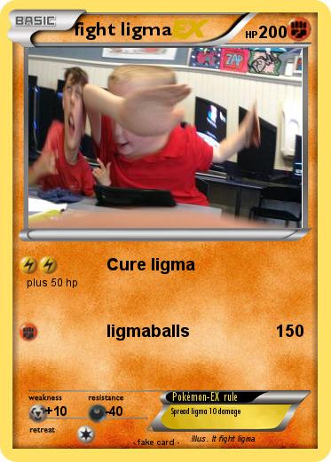 Pokemon fight ligma