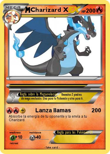 Pokemon Charizard X