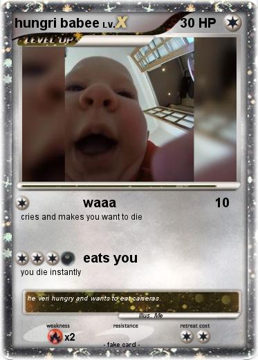 Pokemon hungri babee