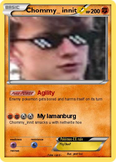 Pokemon Chommy_ innit